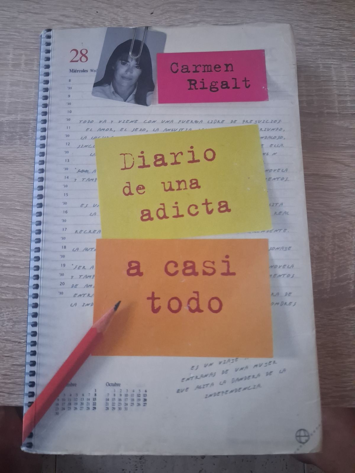 Portada Diario de una adicta a casi todo