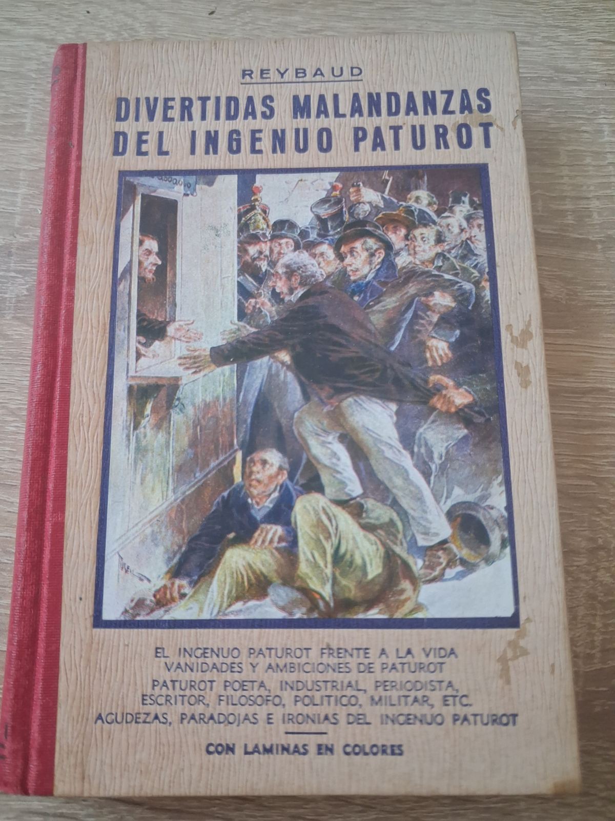 Portada Divertidas Malandanzas del Ingenuo Paturot
